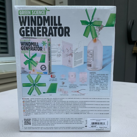 Green Science Windmill Generator - Picture 3 of 5